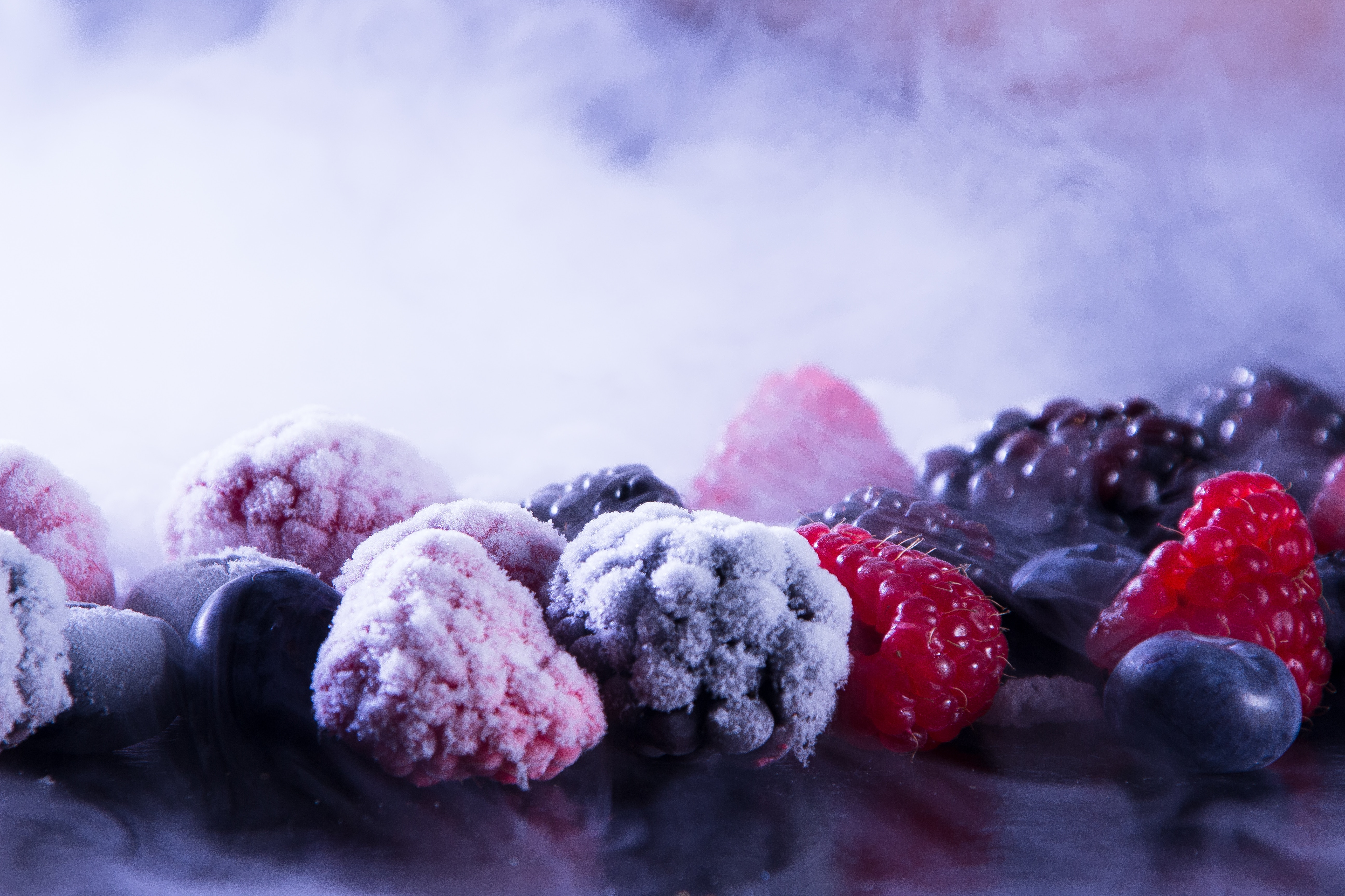 Picture of frozen berries