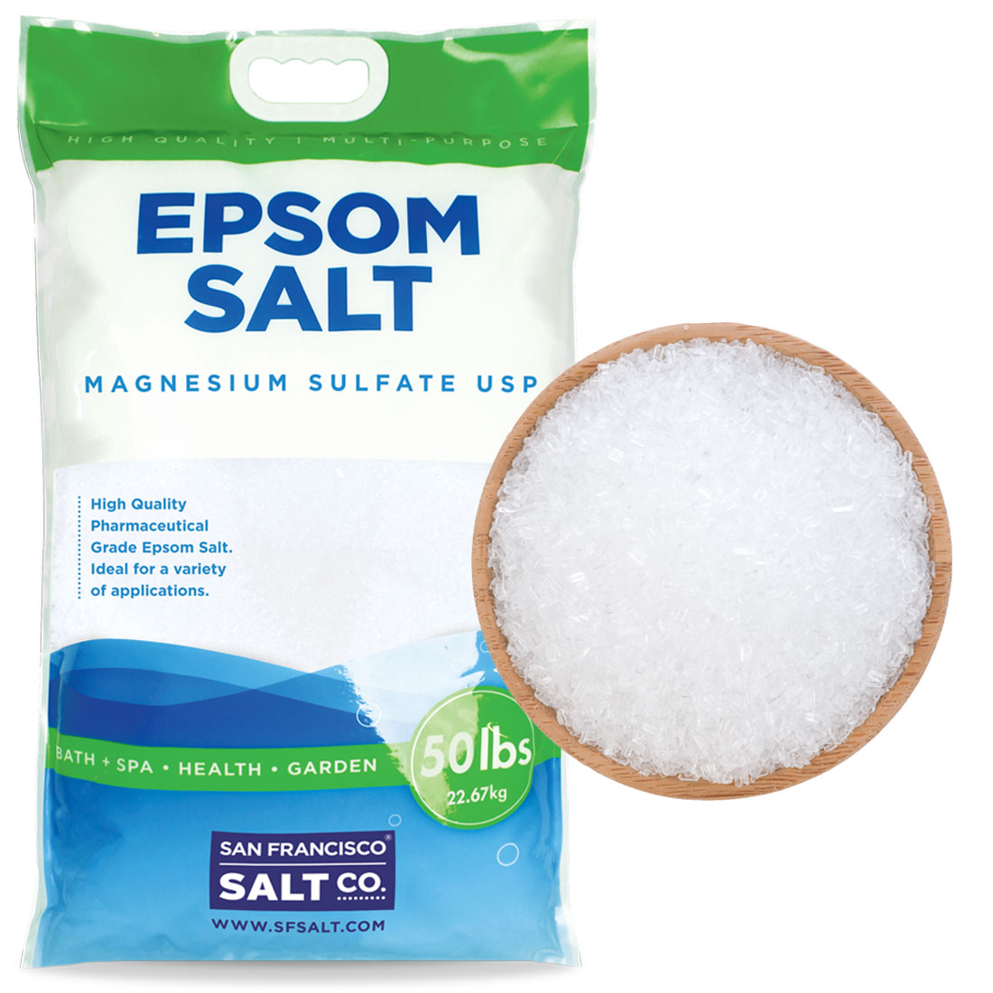a bag of epsom salts